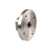 3" Steel Lathe Faceplate, 3/4" x 16TPI, Hurricane Turning Tools