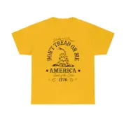 Don't Tread on Me 1776 Liberty or Death Freedom Tee