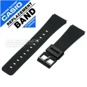 GENUINE CASIO Black Databank Watch Band 22-mm Rubber Strap DBC-61 DBC-62 DBX-102