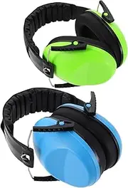 WESIEVYA 2pcs Noise Reduction Headphones Ear Muffs for Airplane Travel Stylish Hearing Protection Earmuffs for Sleep and Concerts Noise Isolation and Comfort
