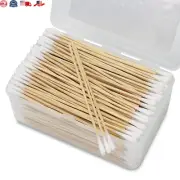 500 Pc Cotton Swab Applicator Q-tip Swabs 6" Extra Long Bamboo Handle Cleaning