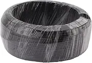 Bonsai Wire, Aluminum Bonsai Training Wire, 1.0mm, 1.5mm, 2.0mm, 2.5mm, 3.0mm, 3.5mm, 4.0mm, 5.0mm Aluminum Wire for Indoor and Outdoor Bonsai Plant, Rust Resistant (Black) (2.5mm)