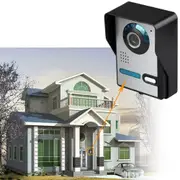 7" LCD Intercom Video Door Bell Phone Camera+Monitor Home Office Security System