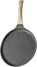 Frying Pan Frying Pan Pancakes -Stick Always Egg Nonstick Small Crepe Maker Mini Cooker Black Aluminum