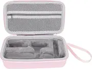 Dpofirs Carrying Case for OsmoPocket 3 Hard Shell Protective Storage Bag with Soft Lining Partitioned Layout Accurate Cutouts for Camera Accessories