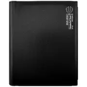 Upward B5 Day to Page Deluxe FY25/26 Diary Black