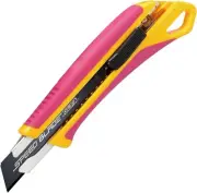 OLFA Reinforced Utility Knife 225B-CP Blade L-type X-Hyper Auto lock Pink JPN