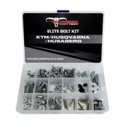 Pit Posse KTM 210 pc Metric Motorcycle Assortment Bolt Kit SMC SXC MXC EXC SX