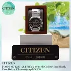 Citizen VO10-6742F ALTERNA Watch Collection Black Eco-Drive Chronograph NEW