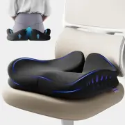 Seat Cushions for Office Chairs - Patented Coccyx Cushion for Tailbone Pain -...