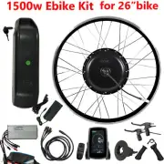 1500W EBIKE CONVERSION KIT 20AH BATTERY 26" MOUNTAIN BIKE DIY ELECTRIC BICYCLE