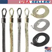US PURSE SHOULDER CROSSBODY CHAIN STRAP DIY METAL REPLACEMENT HANDLE BAG HANDBAG