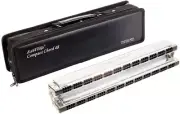 East top 48 Group Chord Harmonica Key of C with Case Upgrade Chord Harmonica New