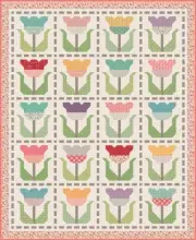 Lori Holt Stitched Tulips Quilt Boxed Kit *KT-15870*