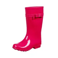 在飛比找蝦皮購物優惠-holster 澳洲時尚水晶果凍鞋-漆皮戀桃亮粉中筒雨靴 雨