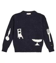 [Bobo Choses] Bobo Choses The Feast wool-blend sweater Y 2 multicoloured