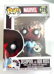 FUNKO POP! Marvel - Deadpool as Bob Ross #319