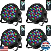 Litake 36 LED Stage Lights RGB DJ LED Par Light Remote and DMX Controlled Sou