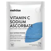Melrose Vitamin C Sodium Ascorbate Powder 125g - Immune Support Antioxidant