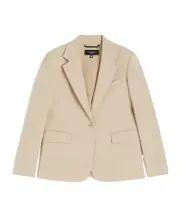 Weekend Max Mara Lamine Single-Breasted Tailored Blazer IT40,IT34,IT44,IT42,IT38,IT48,IT36,IT46 Nude