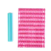 Personalized Cookie Biscuit Embosser Stamp Set 150 Letter Stamps Included
