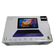 RCA Premier Atlas 10 Pro-S 16GB Tablet Detachable Keyboard 10” Google Purple New