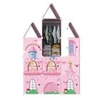 10-Cubes Castle Portable Wardrobe Storage Organiser Clothes Closet Shelf Pink