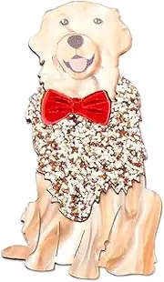 [WCRAZYE] Dog Brooches Pin for Women Girls Lovely Lightweight Acrylic Cartoon Animal Puppy Corgi Labrador Brooches Badges Jewelry for Backpacks Clothes Jackets Hats, Large, Acrylic, no gemstone
