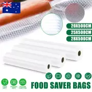 Pack Food Vacuum Sealer Bags Rolls Vaccum Food Storage Saver Seal Bags