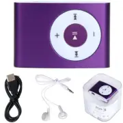 USB Mini MP3 Player Support 32GB Micro SD TF Card With headphone PP