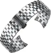[GUMMMY] Precision Steel Watch Band Chain for Tissot T122 Carson Zhenme 1853 Men's T122410a T122407A T122207A Wrist Strap 20mm