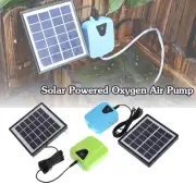 Solar Powered Oxygen Air Pump Aquarium Fish Tank Water Oxygenator Pond Aerator