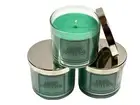 NEW 3 BATH & BODY WORKS MERRY MISTLETOE 4 OZ SCENTED MEDIUM 1-WICK CANDLE