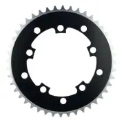 ProBMX Chainring #2 - 110/130BCD - 44 Teeth - 3/32" Black Old School BMX Style
