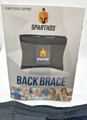 Sparthos Back Brace for Lower Back Pain - Immediate Relief from Sciatica-Medium