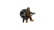 MULLIGAN HOOLIGAN Big Foot Golf Ball Marker + Magnetic Hat Clip,Golf