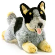 ~❤️~BOCCHETTA RUSTY Australian Cattle Dog Plush 31cm 12" Blue Heeler soft toy~❤️