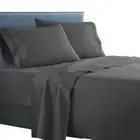 ® Supreme 1500 Collection 4pc Bed Sheet Set - Full (Double) Size, Stone Gray