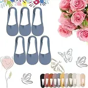 [GUOGAOzz] Invisible Low Cut Liner Non Slip Ice Silk Socks,Thin No Show Socks Womens,Womens No Show Socks for Flats Heels