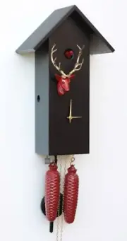Modern cuckoo clock Simple line, 8 day running time RH SL35 H-2/3 NEW