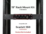 Rack Mount Kit for 18i8 2nd Gen Audio Interface 19” Rack 1.5U 4 Variations