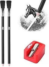 Mr. Pen- Eraser Pencil with Brush, 3 Pcs, 2 Eraser Pencils, 1 Sharpener, Artist & Drawing Set