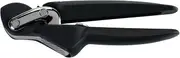 Chef'n FreshForce Garlic Press - Handheld Manual Garlic Crusher | Stainless Steel & Plastic | Enhanced Garlic Flavor | Ergonomic Grip | BPA Free | Dishwasher Safe | Black | 19 x 3 x 5.5cm