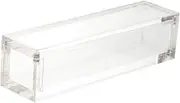 ibasenice Dice Storage Box Bins Storage Boxes Display Dice Case Dice Bag Large Storage Containers with Lids Holder Drawer Divider Turntable Games Showcase Acrylic Transparent