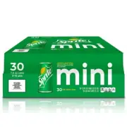 Sprite 100%%20Natural Lemon Lime Soda Mini Sip-Size Cans (7.5oz Cans / 30 pack)