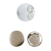 Φ37mm Metal Base Mold - Durable Badge Making Parts Pins Back Buttons