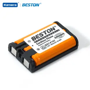 BESTON 無線電話電池 for Panasonic HHR-P107 (BST-P107)