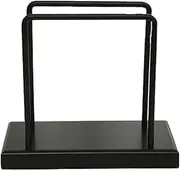 LMSNE Napkin Holder for Table Paper Napkins, Blac Metal Napkins Holder for Kitchen, Cocktail Dispenser Napkin Holder for Dinner，1pack.