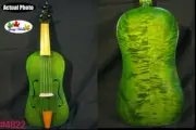 Copy of old model SONG 5 strings 15" vielle,medieval Fiddle #4822