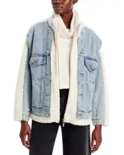 Blanknyc Mixed Media Jacket